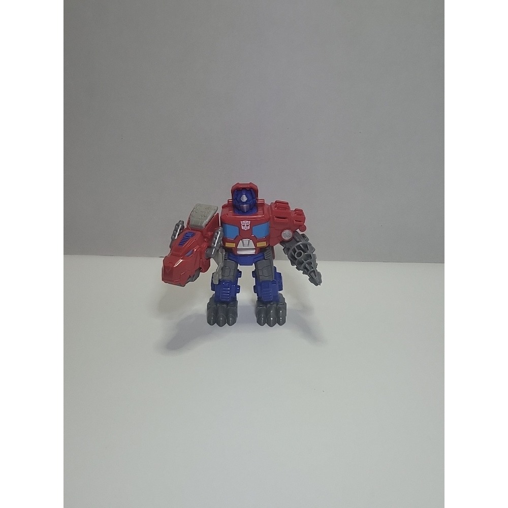 Transformers Rescue Bots Dino Optimus Prime T Rex Hasbro Playskool Heroes